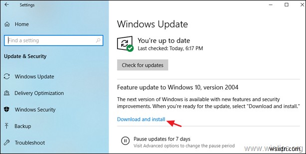 Khắc phục:Không cài đặt được bản cập nhật Windows 10 2004 (Solved)