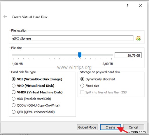 Cách cài đặt VMware ESXi trên VirtualBox.