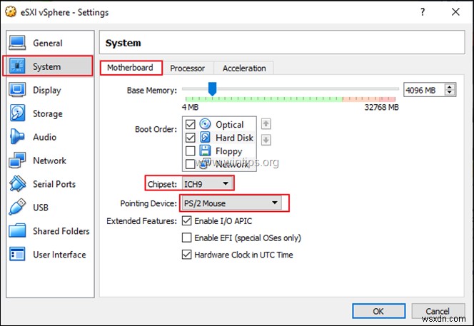 Cách cài đặt VMware ESXi trên VirtualBox.