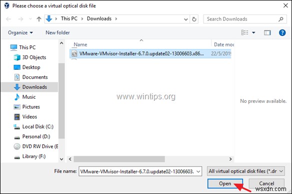 Cách cài đặt VMware ESXi trên VirtualBox.