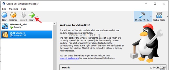 Cách cài đặt VMware ESXi trên VirtualBox.