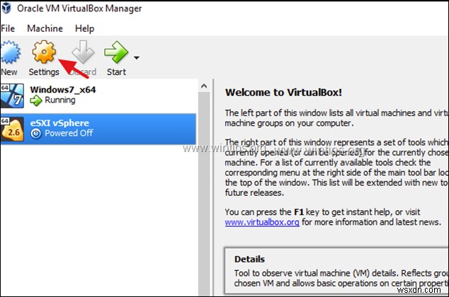 Cách cài đặt VMware ESXi trên VirtualBox.