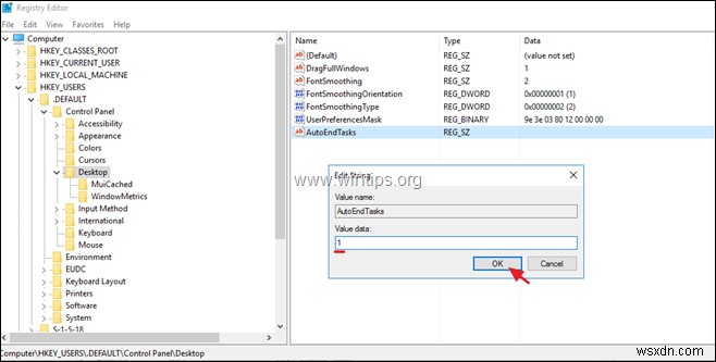 Khắc phục:Vui lòng đợi Dịch vụ thông báo hệ thống khi Đăng xuất khỏi RDS Server 2016/2019.