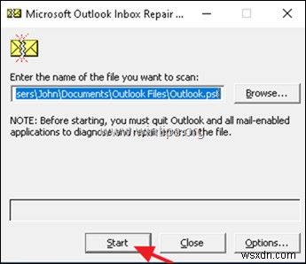Khắc phục:Không thể xóa email Outlook (SOLVED)