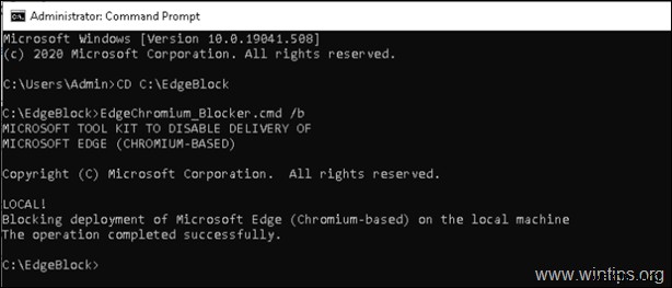 Cách chặn Edge Chromium cài đặt tự động trong Windows 10.