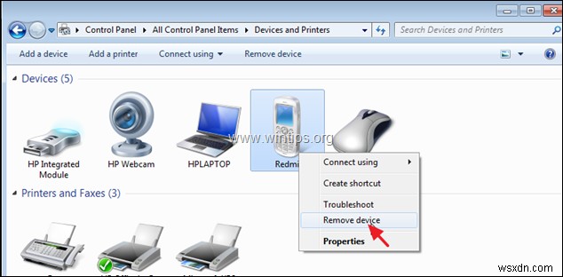 Khắc phục:Không thể gỡ cài đặt thiết bị Bluetooth trên HĐH Windows 10, 8 hoặc 7.