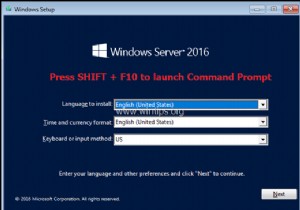 Cách bật phím F8 trong Server 2016/2019 nếu Windows không khởi động được.