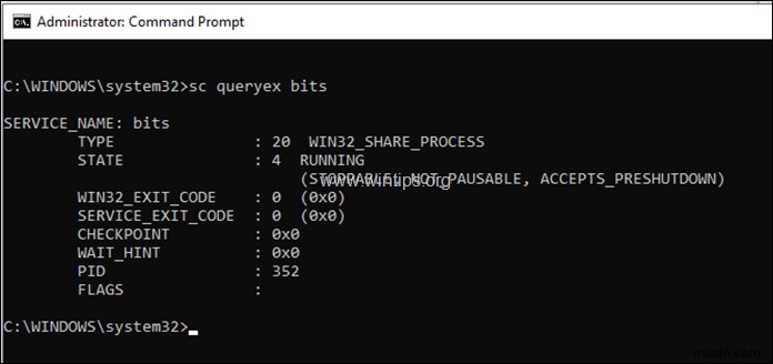 Cách dừng dịch vụ đang chạy hoặc chương trình từ Command Prompt hoặc PowerShell.