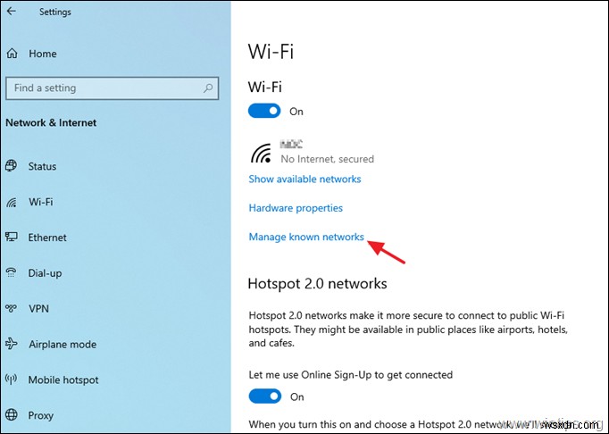 Khắc phục:Đã kết nối Wi-Fi nhưng không có quyền truy cập Internet trong Windows 10 (Đã giải quyết)