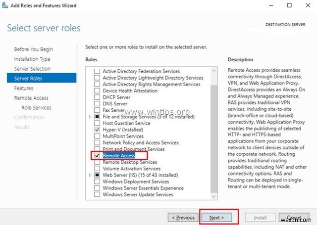 Cách thiết lập Máy chủ VPN trên Windows Server 2016 (PPTP).