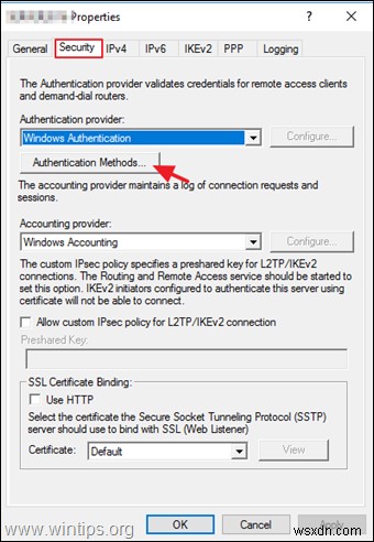 Cách thiết lập Máy chủ VPN trên Windows Server 2016 (PPTP).