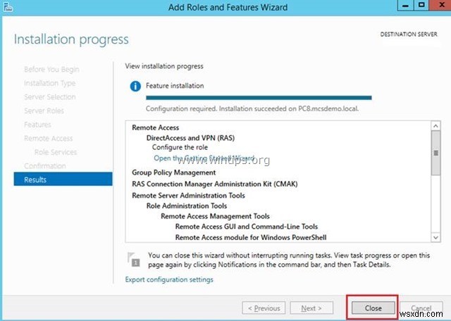 Cách thiết lập Máy chủ VPN trên Windows Server 2016 (PPTP).