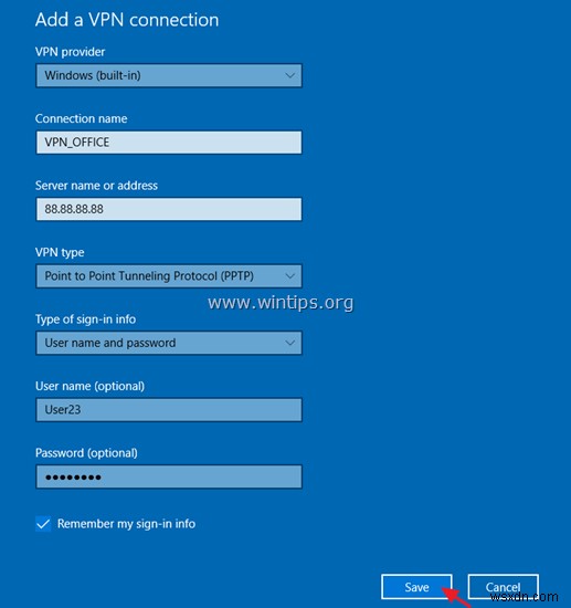 Cách thiết lập Máy chủ VPN trên Windows Server 2016 (PPTP).