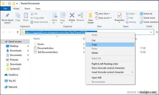 Cách MAP SharePoint làm Ổ đĩa mạng trong File Explorer trên Windows. 