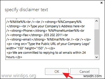 Cách Thiết lập Chữ ký Email Toàn Công ty trong Office 365 Exchange Online. 