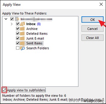 Khắc phục:Thiếu thông báo email IMAP đã nhập hoặc sao chép trên Exchange (Outlook &Office365).
