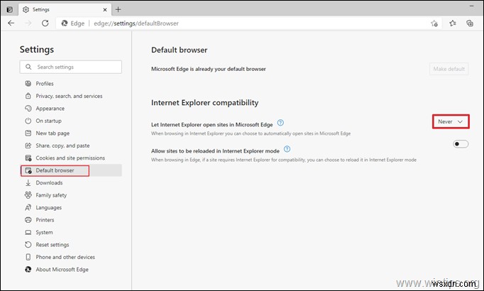 Cách dừng Internet Explorer cưỡng bức mở các trang trong Edge. (Đã giải quyết)
