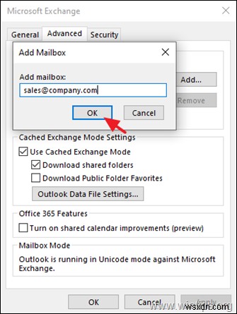 Cách thêm hộp thư dùng chung trong Outlook và Outlook Web App.