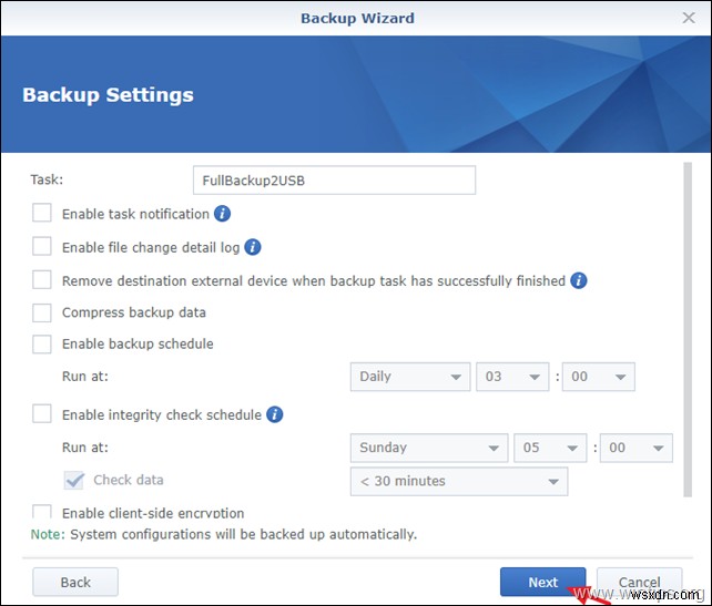 Cách di chuyển NAS Synology sang một thiết bị lưu trữ khác.