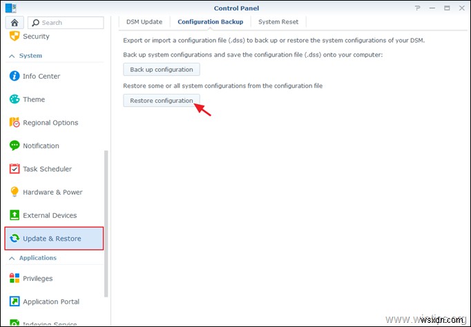 Cách di chuyển NAS Synology sang một thiết bị lưu trữ khác.