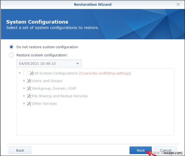 Cách di chuyển NAS Synology sang một thiết bị lưu trữ khác.