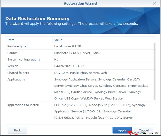 Cách di chuyển NAS Synology sang một thiết bị lưu trữ khác.