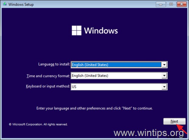 Cách cài đặt Windows 11 từ USB trên thiết bị TPM v1.2.