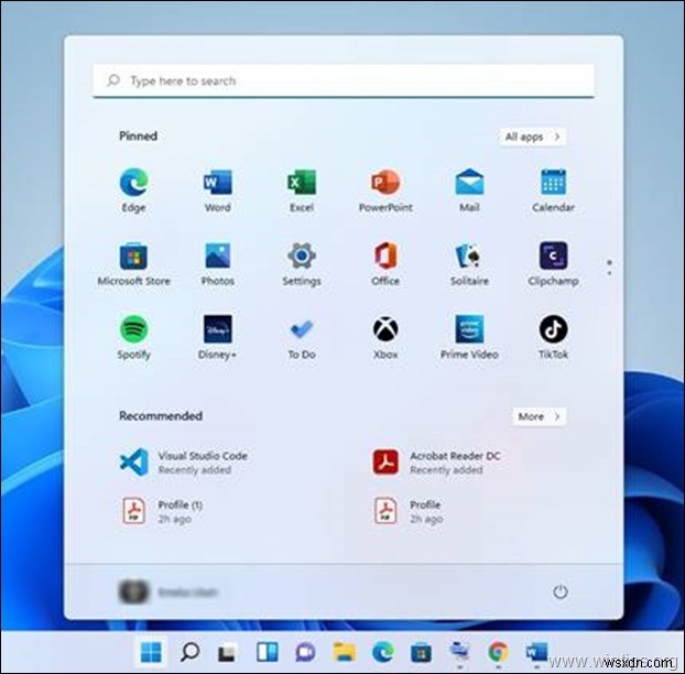 Cách tải menu Start của Windows 10 cổ điển trong Windows 11.