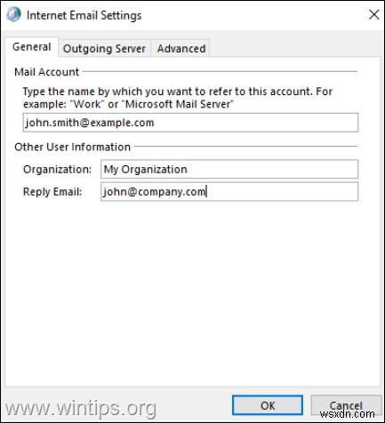 Cách thay đổi cài đặt email trong Outlook 2019 hoặc các phiên bản cũ hơn.