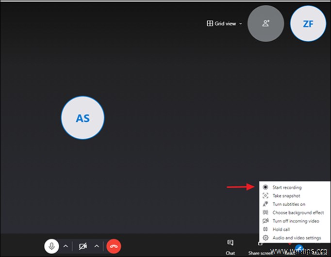 Cách ghi cuộc gọi Skype trên Windows 10.