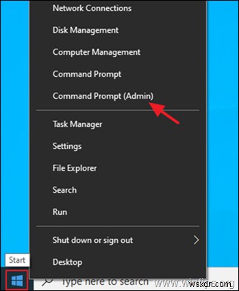 Cách chạy CMD với tư cách quản trị viên trong Windows 10.