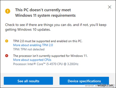 Cách cài đặt Windows 11 không có TPM trên CPU không được hỗ trợ.