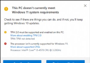 Cách cài đặt Windows 11 không có TPM trên CPU không được hỗ trợ.