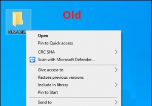 Cách khôi phục menu ngữ cảnh khi nhấp chuột phải trong Windows 11.
