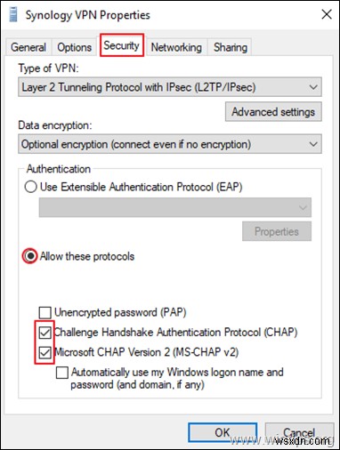 Cách thiết lập NAS Synology làm máy chủ VPN (L2TP) &Cách truy cập từ máy khách.