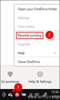 Khắc phục sự cố OneDrive Sync trên Windows 10.