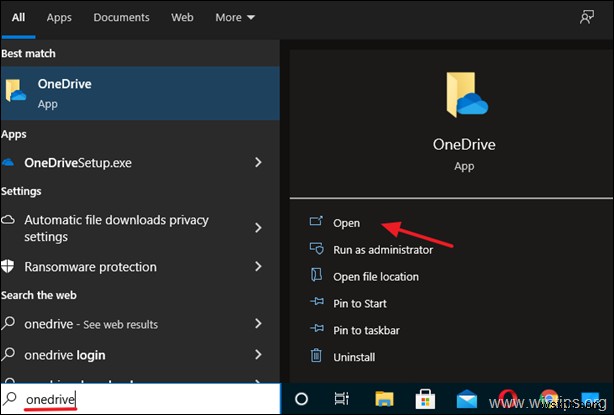 Khắc phục:Mã lỗi đăng nhập OneDrive 0x8004da9a.