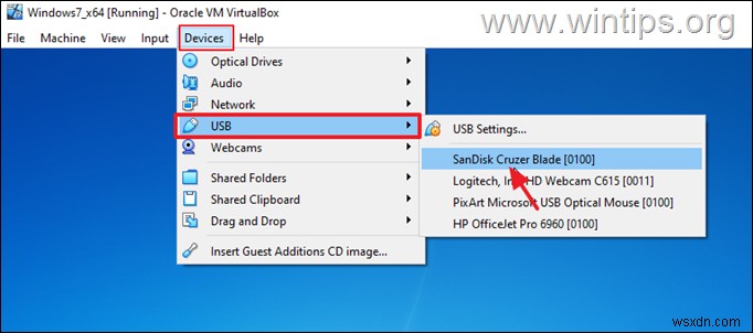 Khắc phục:Ổ USB 3.0 không được nhận dạng trong máy VirtualBox chạy Windows 7. (Đã giải quyết)