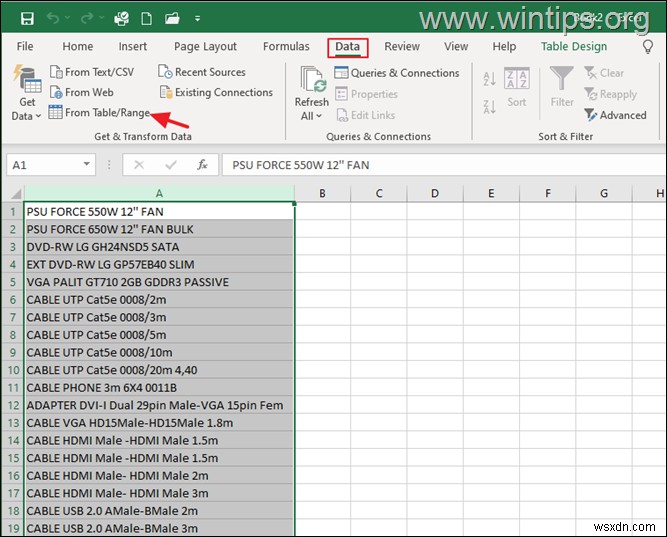 Cách tìm và loại bỏ các bản sao trong Excel.