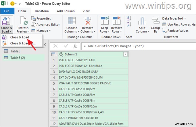 Cách tìm và loại bỏ các bản sao trong Excel.