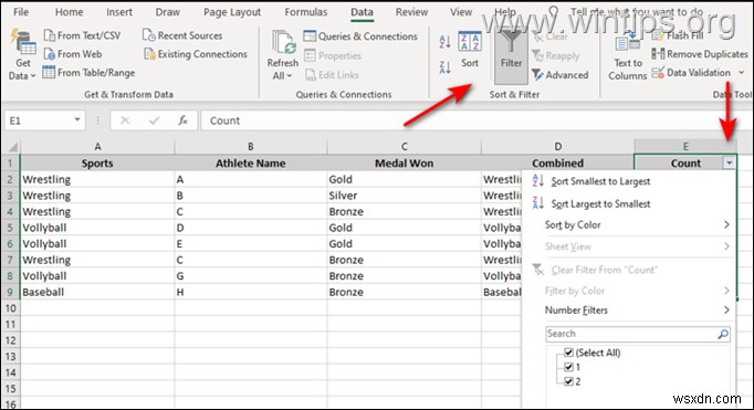 Cách tìm và loại bỏ các bản sao trong Excel.