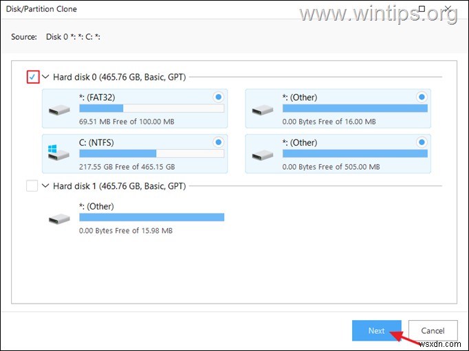 Cách chuyển Windows sang ổ đĩa khác.