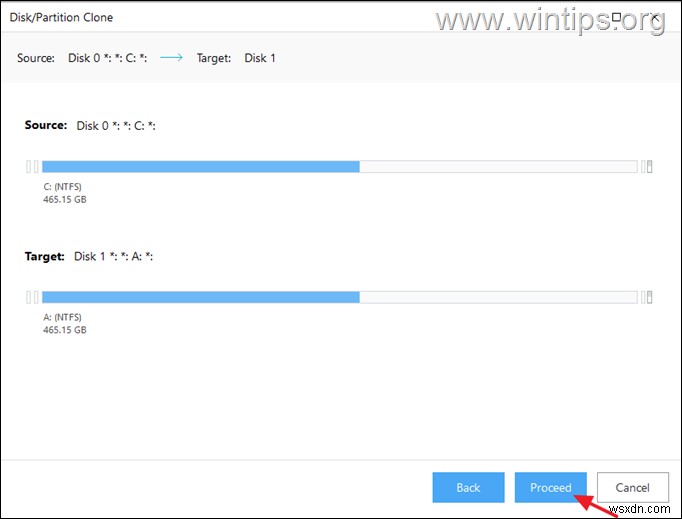 Cách chuyển Windows sang ổ đĩa khác.