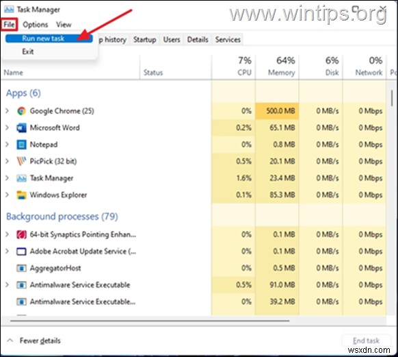 Khắc phục:Trình đơn bắt đầu của Windows 11 hoặc Thanh tác vụ bị thiếu hoặc không phản hồi.