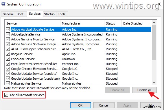 Khắc phục:Windows 10/11 bị lỗi khi khởi động lại màn hình. (Đã giải quyết)
