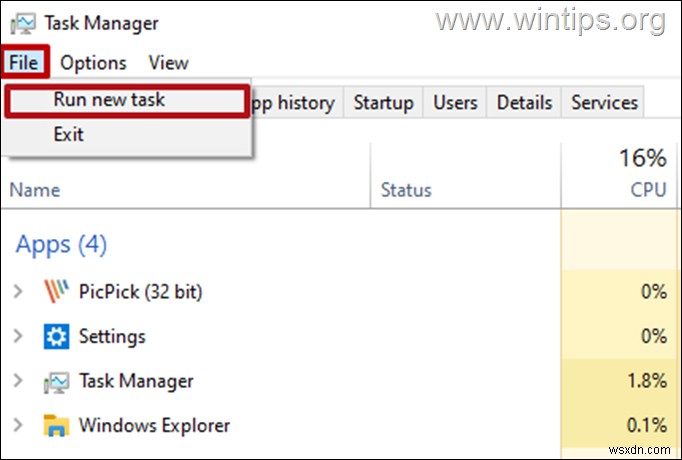Khắc phục:Trình đơn bắt đầu không hoạt động trên Windows 10/11. (Đã giải quyết)