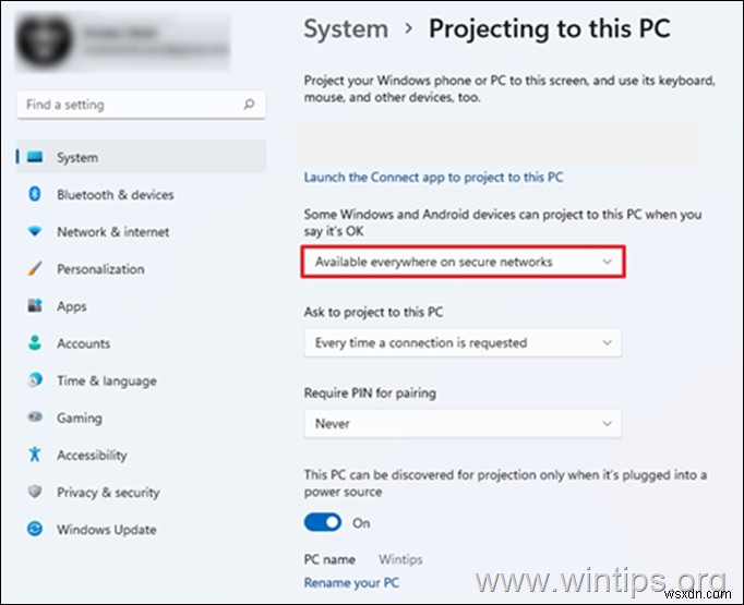 Cách sử dụng máy tính xách tay làm màn hình thứ hai trong Windows 10/11.