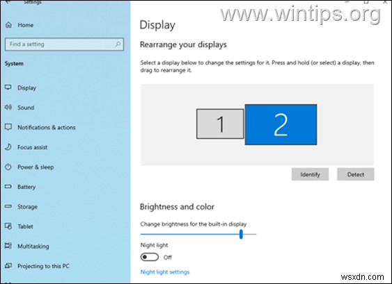 Cách sử dụng máy tính xách tay làm màn hình thứ hai trong Windows 10/11.