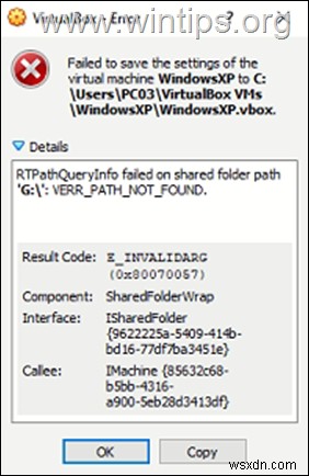 Khắc phục sự cố VirtualBox RTPathQueryInfo không thành công trên đường dẫn thư mục chia sẻ (Solved)
