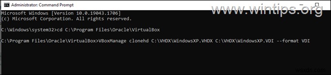 Cách chuyển đổi máy vật lý thành máy VirtualBox.